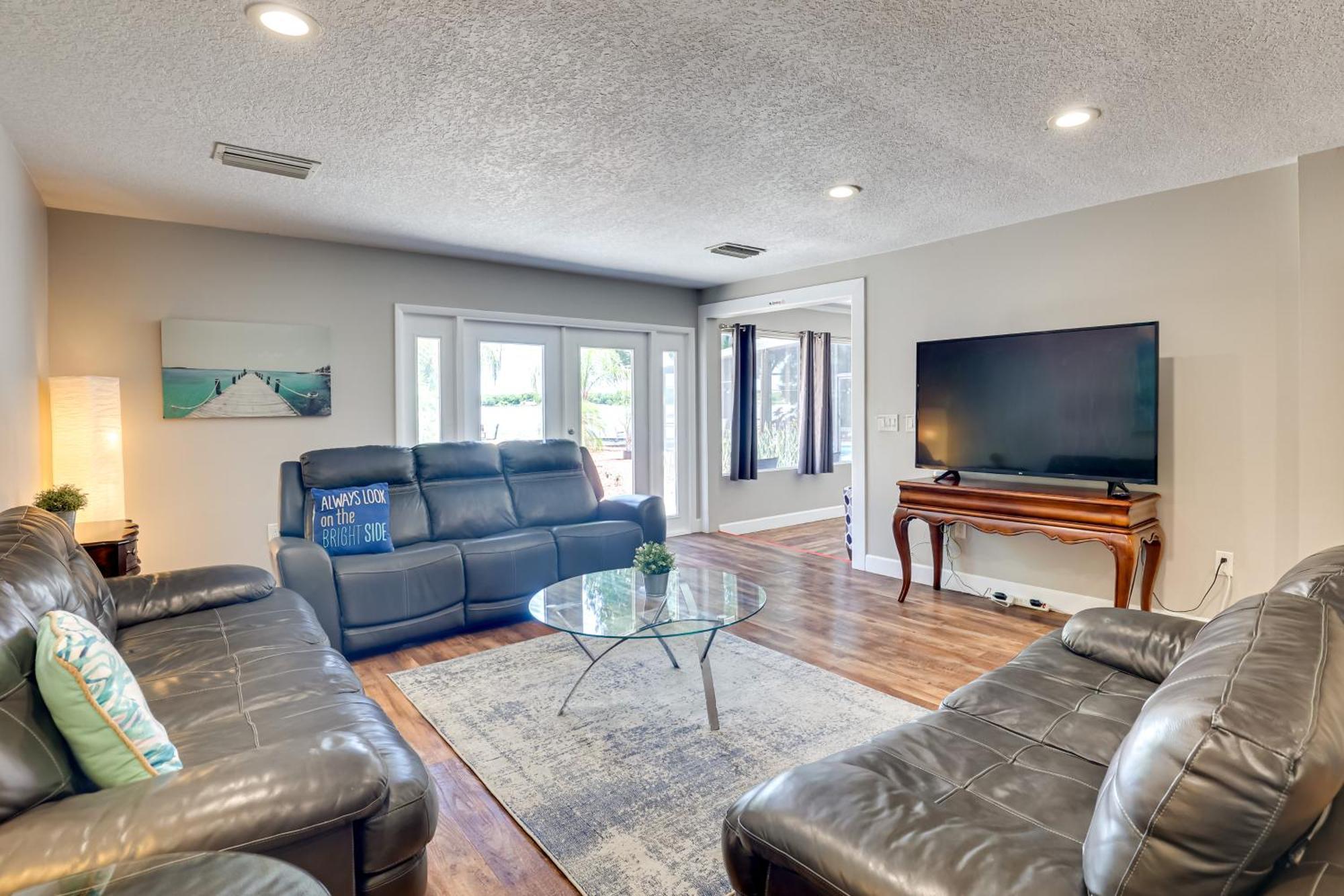 Willa Waterfront Gem With Pool, Dock And Lanai In Tampa! Zewnętrze zdjęcie